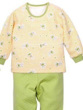 NEW 2-piece thermal loungewear for preschoolers, quilted cotton, cute prints